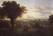 John glover, View of London from Greenwich